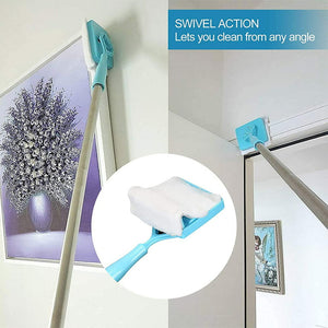 White Baseboard Multi-Use Cleaning Duster