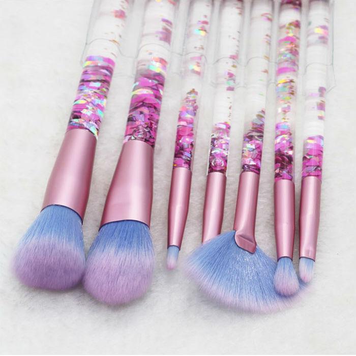 Liquid glitter makeup brushes(Set 7PCS)