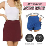 Anti-Chafing Active Skort