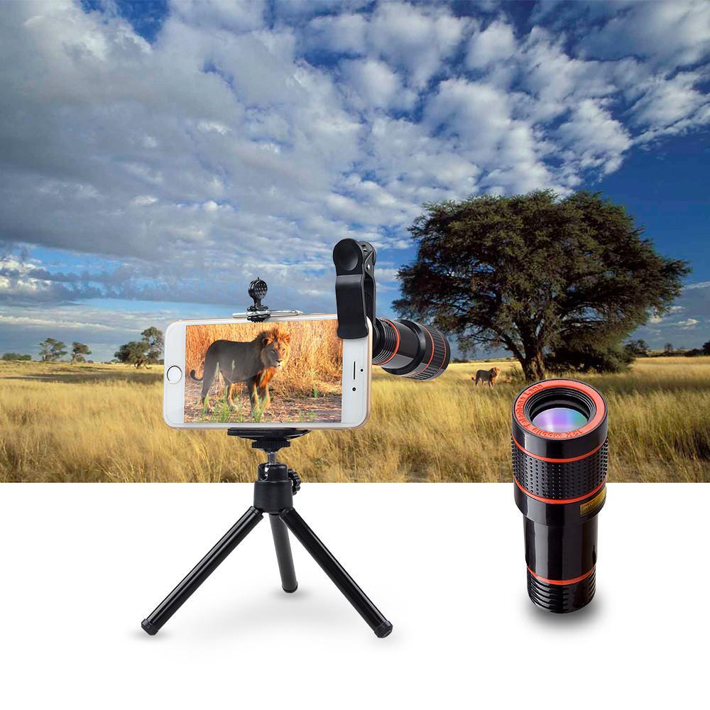 8X Optical Zoom Mobile Telephoto Lens