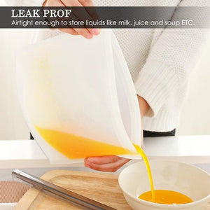 Reusable Silicone Food Bag