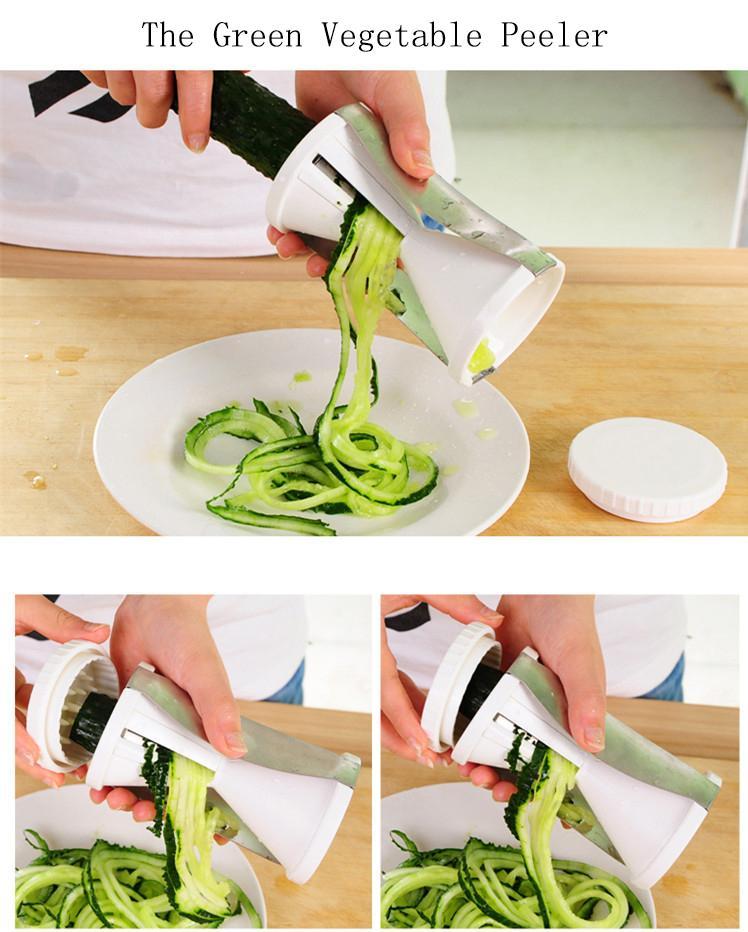 Creative  Vegetable Spiral Funnel Cutters