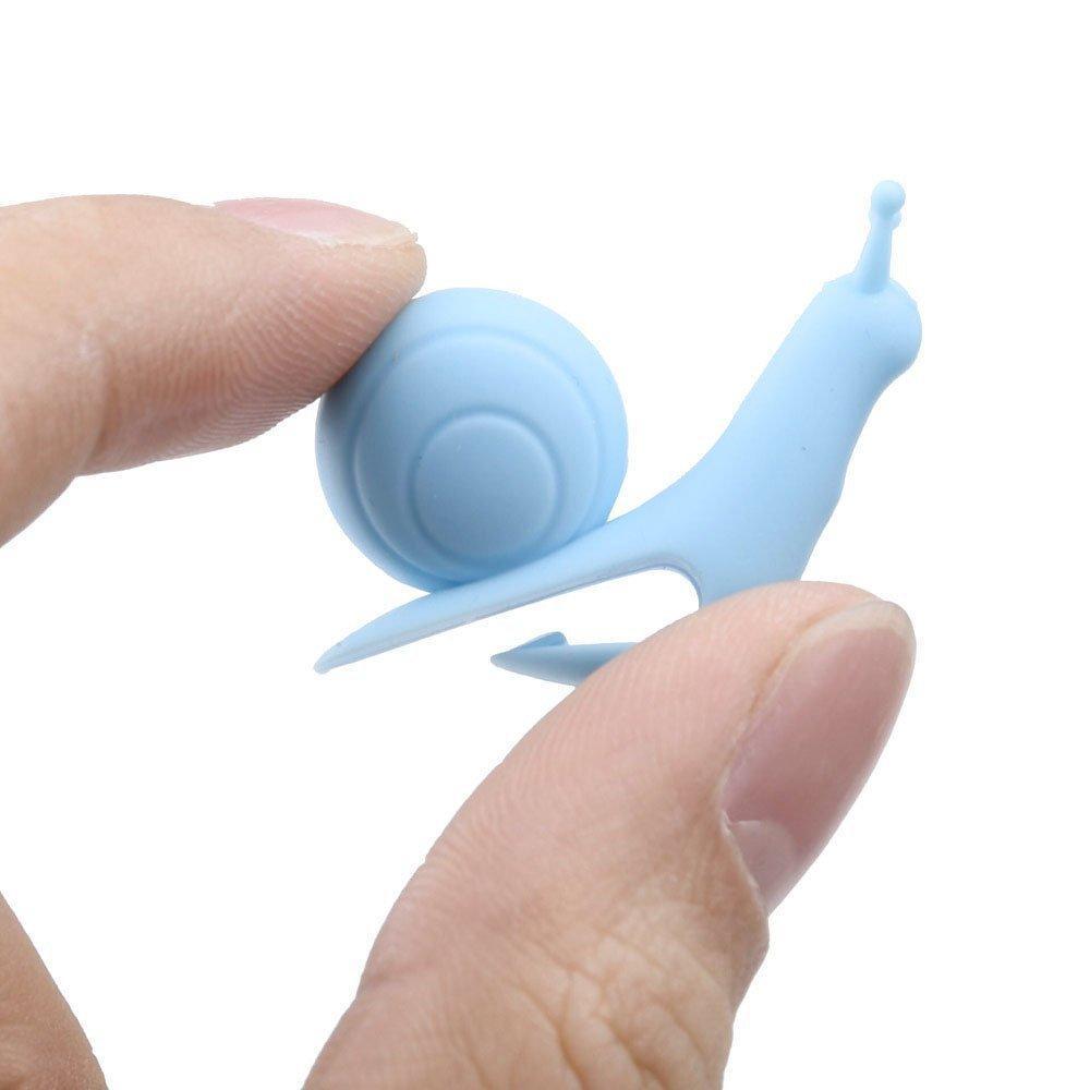 Snail Silicone Tea Bag Hang (5 Pieces Set)