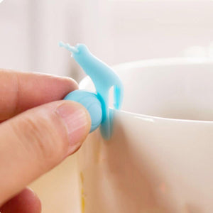 Snail Silicone Tea Bag Hang (5 Pieces Set)