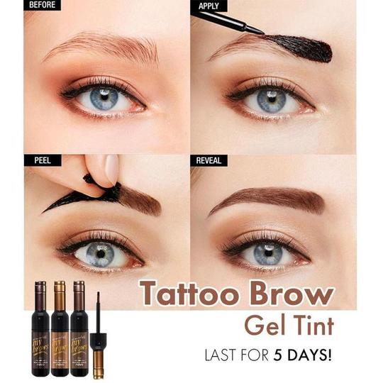 Waterproof Peel Off Eyebrow Tattoo