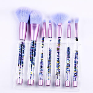 Liquid glitter makeup brushes(Set 7PCS)