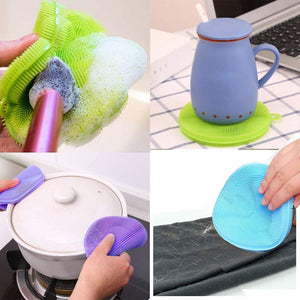 Silicone Dish washing Brush(5 Pcs)