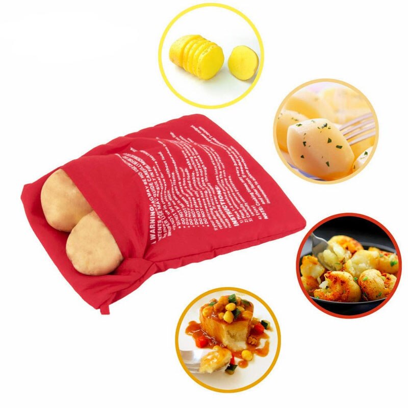 Microwave Potato Cooking Bag( 2 Pack)