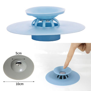 2 in 1 Silicone Drain Stopper (4 Pack)