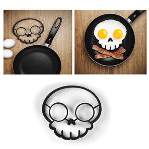 Skull Egg Mold(2 pcs)