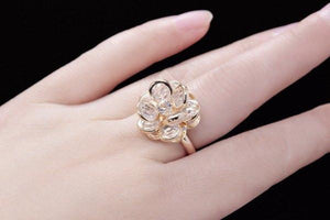 Austrian Crystal Rose Ring