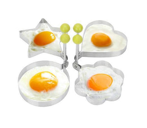 Stainless Steel Fried Egg Mold (4 pieces Set)