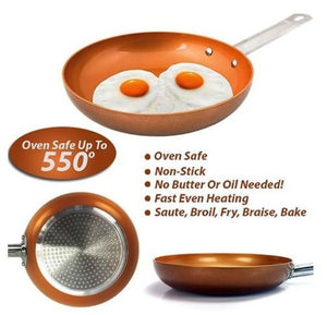 Non-stick Copper Chef Pan