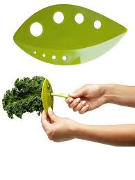 Vegetable leaf stripper