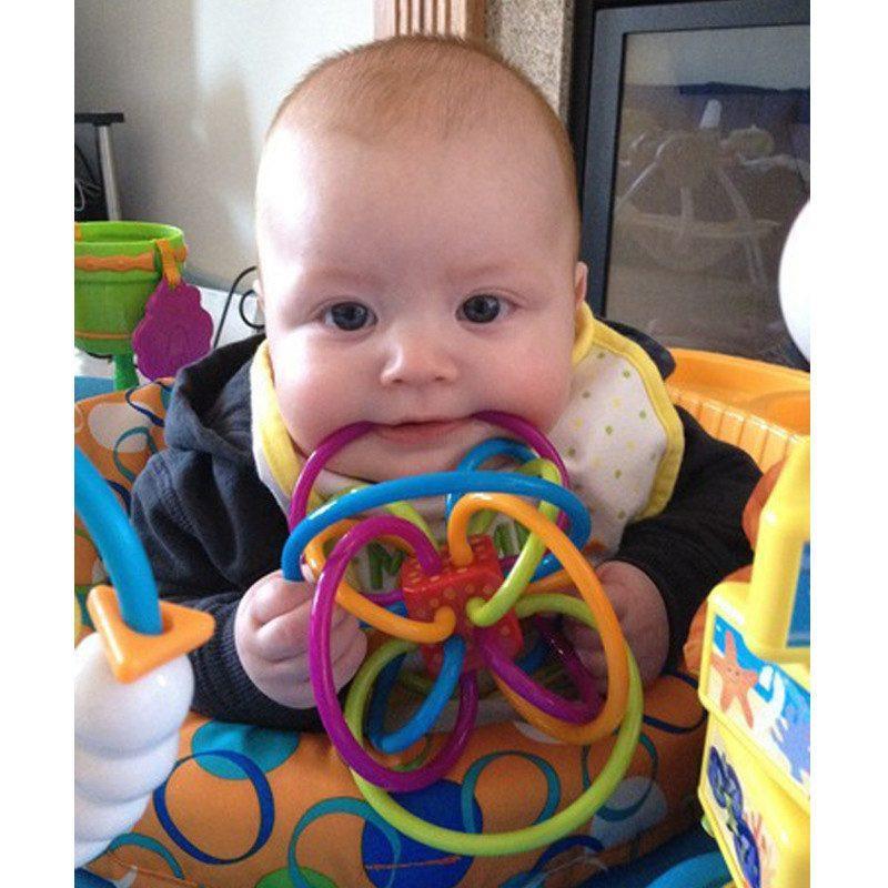 Rattle and Sensory Teether Activity Toy