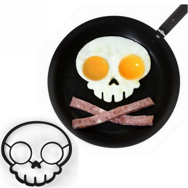 Skull Egg Mold(2 pcs)