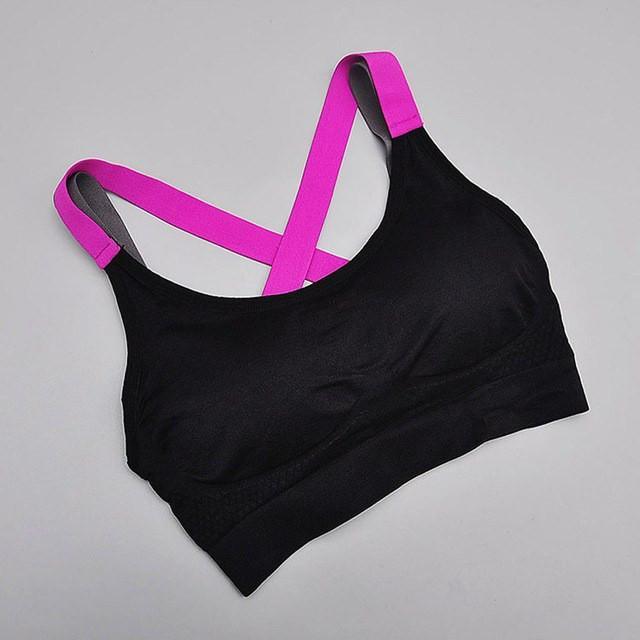 Fitness Yoga Push Up Sports Bra