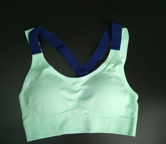 Fitness Yoga Push Up Sports Bra