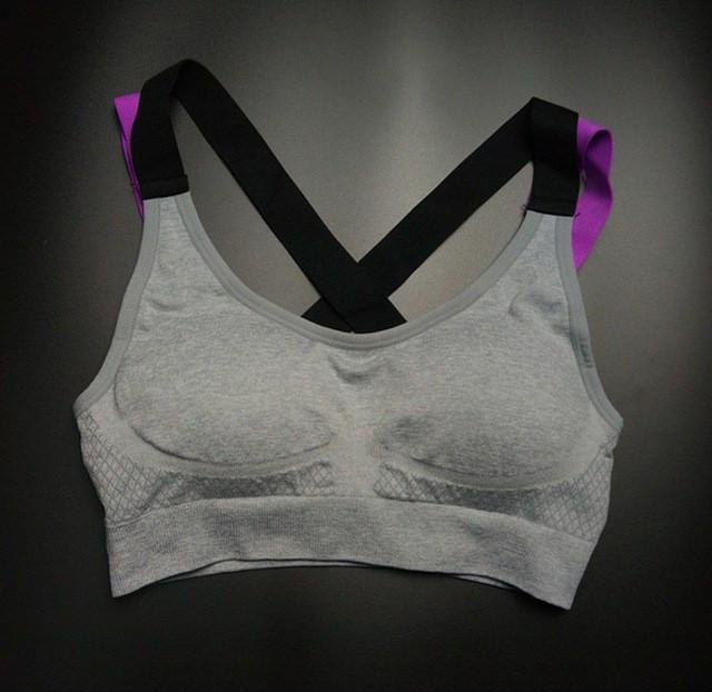 Fitness Yoga Push Up Sports Bra