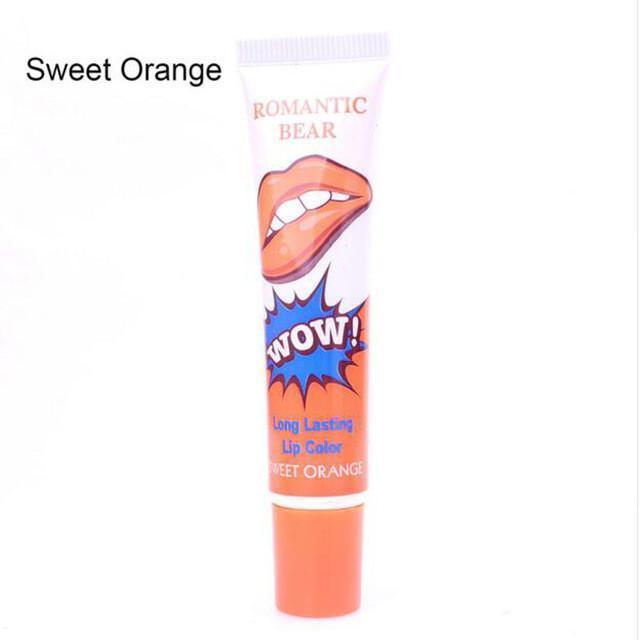 WOW Peel-Off Colored Lip Stain Gloss(Set of 6)