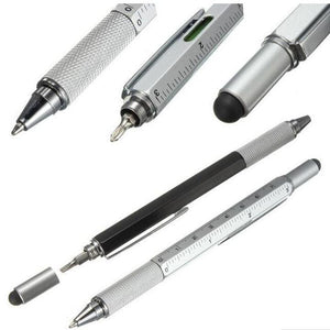 6 in 1 Multifunction Ballpoint Pen