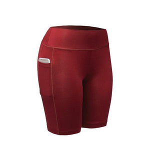 Women Shorts With Phone Pocket