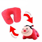 Lady Bug U Shaped Travel Pillow