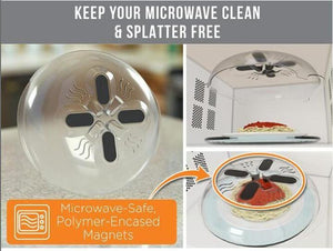 Microwave Hover Anti-Sputtering Cover