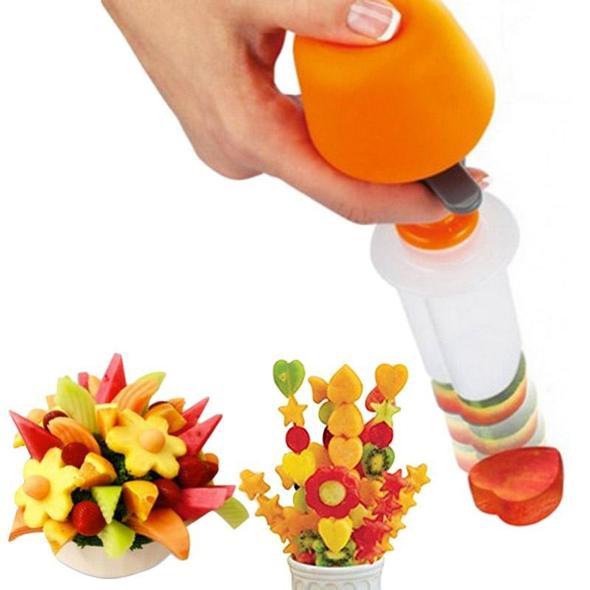 Push & Pop Fruit & Vegetable Shaper