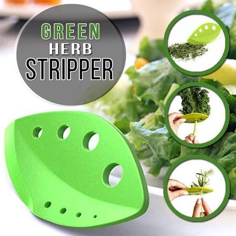 Vegetable leaf stripper