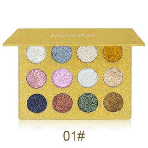 Luxury collection Pressed glitter palette